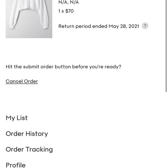 TNA crew neck cropped sweater - Picture 4 of 4